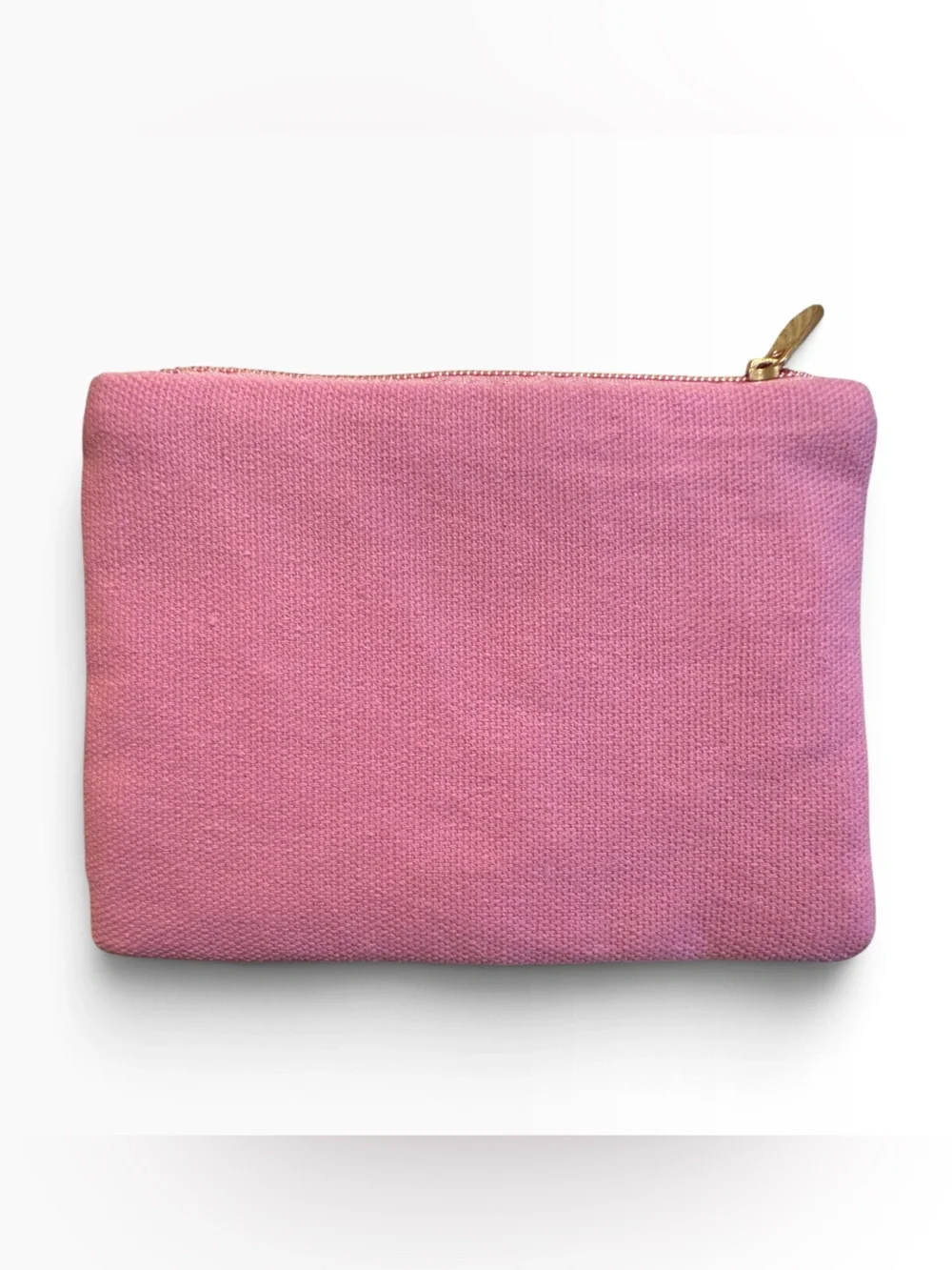 You Are Enough Beaded Pink Statement Pouch